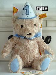 Steiff 240881 FIRST BIRTHDAY BOY TEDDY BEAR WITH MUSIC BOX 2019