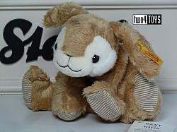 Steiff 281143 HOPPEL HARE CUDDLY SOFT LIGHT BROWN PLUSH 2015