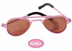 2018 Gotz 3402085 PINK AVIATOR METAL SUN GLASSES SIZE M/XL