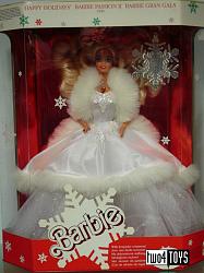 happy holidays special edition 1990 barbie