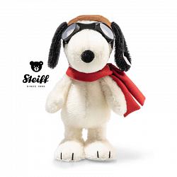 2025 Steiff 356278 SNOOPY FLYING ACE | DOG | WHITE RMS MOHAIR