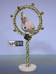 Steiff 400322 WOOL FELT COCKATOO RATTLE 1898 REPLICA | 2008