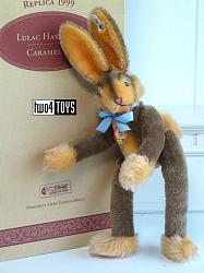 Steiff 402166 LULAC RABBIT 1952 REPLICA CARAMEL MOHAIR 1999