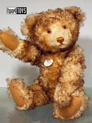 Steiff 407246 HAPPY REPLICA 1926 TEDDY BEAR GOLDEN BROWN 2003