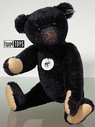 Steiff 408564 TEDDY BEAR REPLICA 1908 BLACK MOHAIR 2008