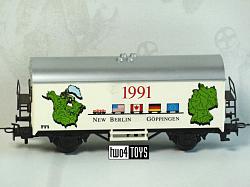 Marklin 4415.91743 REFRIGERATOR CAR NEW BERLIN GÖPPINGEN US 1991