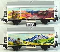 Marklin 4415.95713 REFRIGERATOR CAR MARKLIN CLUB USA THEME 1995