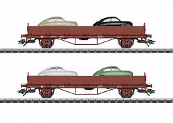 Marklin 45084 SJ RONGENWAGENSET MET SAAB 92 AUTO'S 2020