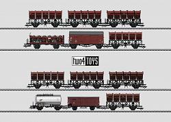 Märklin 46350/46351 DB DUMP CAR SETS 1 & 2 INSIDER CLUB 2012