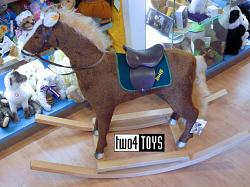 Steiff 480201 MOHAIR ROCKING HORSE 2005