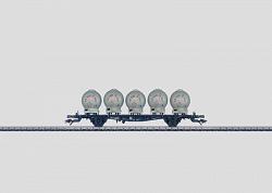 Marklin 48532 DB FLAT CAR WITH SPHERICAL SHAPE CONTAINERS 2002