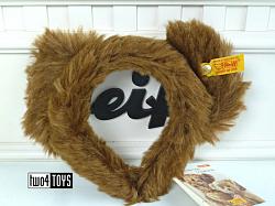 Steiff 606281 TEDDY BEAR EARS HEADBAND BROWN MOHAIR 2007