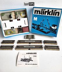 Marklin 7192.2 | 7193.2 LEVEL CROSSING DOUBLE TRACK 1964