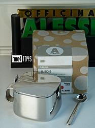 Alessi A404 LASSUS SUIKERPOT RVS │KRISTIINA LASSUS 2010