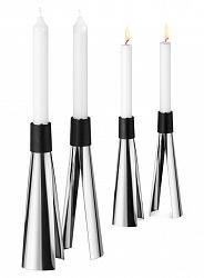 Carl Mertens | DELFT | SET CANDLE HOLDERS | BRUNO NINABER | 1997