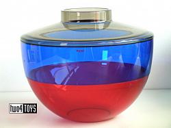 Kartell SHIBUYA VASE │ FRUIT DISH SMOKE-BLUE-CHERRY-RED